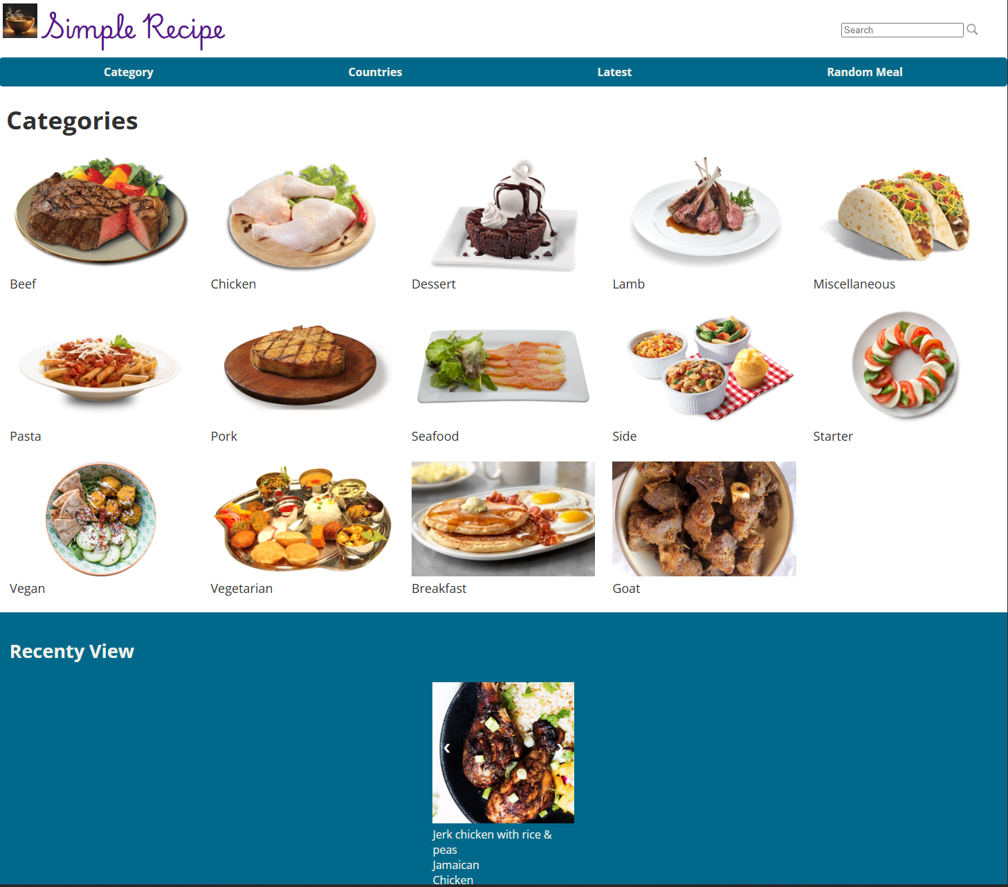 Simple Recipe picture